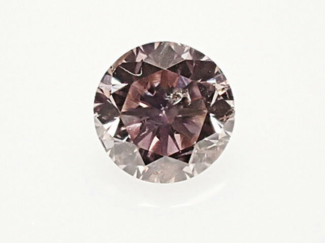 0．157ct　FANCY　BROWNISH　PURPLISH　PINK　I1　ピンクダイヤモンド　ルース