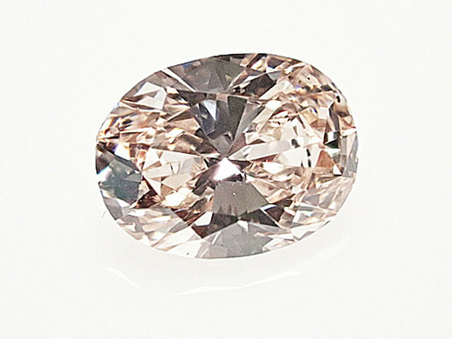 0．359ct　FANCY　LIGHT　ORANGY　PINK　SI1　ピンクダイヤモンド　ルース