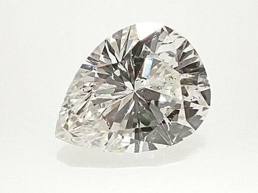 0.534ct H SI2 ペアシェイプ ダイヤモンド ルース 0.534ct H SI2 ペアシェイプ ダイヤモンド ルース