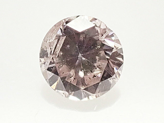 0．200ct　VERY　LIGHT　BROWNISH　PINK　I1　ピンクダイヤモンド　ルース