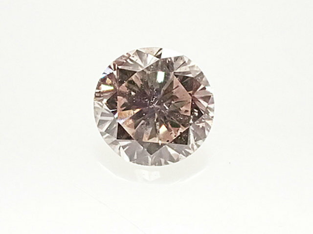 0．148ct　LIGHT　BROWNISH　PINK　SI2　ピンクダイヤモンド　ルース