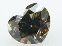 0．324ct　FANCY．BROWN，I1，ハート　ブラウンダイヤモンドルース