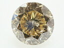 0．507ct　FANCY．LIGHT．BROWN，SI2，ラウンド　ブラウンダイヤモンドルース