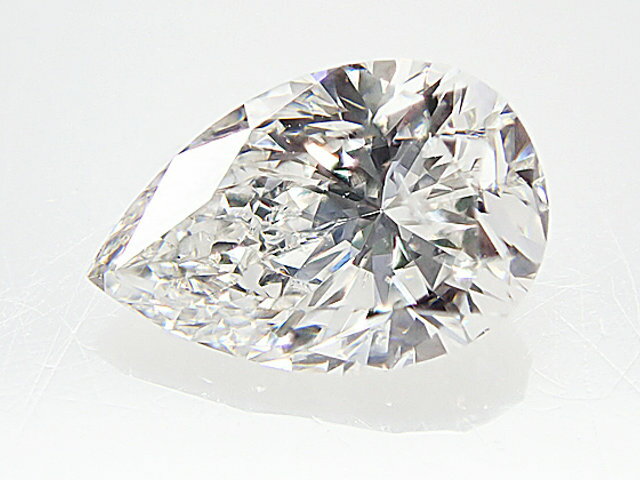 Rakuten - 0．509ct　G　SI2　ペアシェイプ　ダイヤモンド　ルース