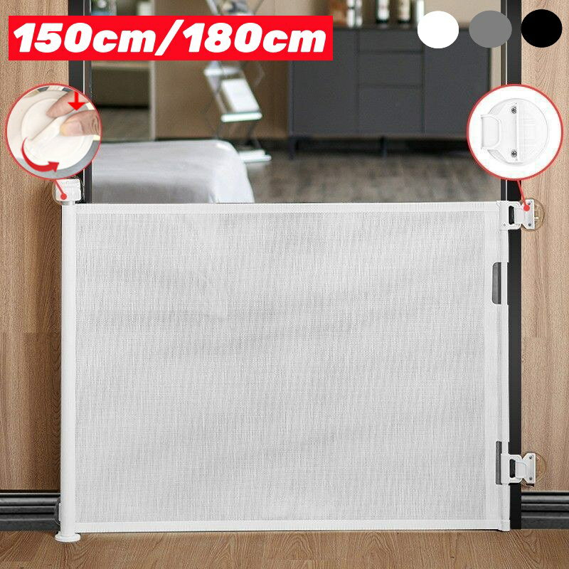 ペ 高さ87cm 150cm 180cm ベビー ゲート 送料無料 階段 穴開け不要 キッズ 子供 ロール ペットゲート ベビーゲート ロールゲート