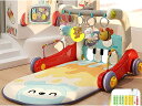 ベビージ プレイマット おもちゃ付き 幼児 プレイジム 知育おもちゃ 音楽 新生児 ベビーおもちゃ ベビープレイマット 80*56*44cm