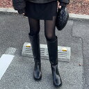 本革ロングブーツ
