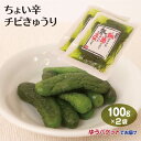 ちょい辛チビきゅうり100g×2袋【ゆうパケット】