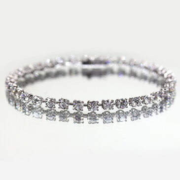 【最大3万円オフクーポン!】【Cartier】カルティエ ダイヤモンド 33P(6.6ct) テニスブレスレット エッセンシャル PT950【中古】ZPP