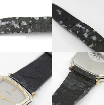 【CITIZEN】 シチズン エクシード EXCEED トップ K14YG/SS コンビ 4-191242NA シルバー文字盤 メンズ腕時計【中古】