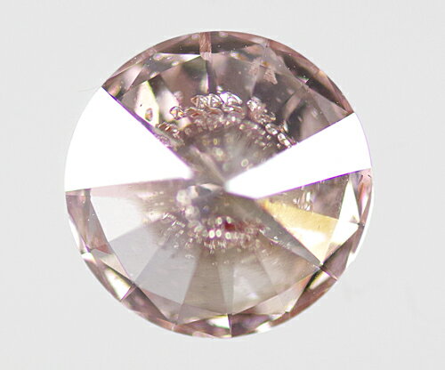 【ジュエリー】ファンシーオレンジピンク　ダイヤモンドルース　1.308ct　I-1　FANCY ORANGY PINK　＜中央宝石＞　(1ct/1.3ct)【中古】