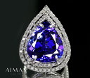 タンザナイト ブルーゾイサイト 13.92ct ダイヤモンド 1.41ct ブルーゾイサイトリング タンザナイトリング 12.5号 PT900 プラチナ【新品】【ジュエリー】【送料無料】RMJ.N