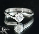 【MIKIMOTO】ミキモト ダイヤモンド 0.45ct リング 結婚指輪 婚約指輪 ブライダル 11.5号 PT950 プラチナ【中古】MEP