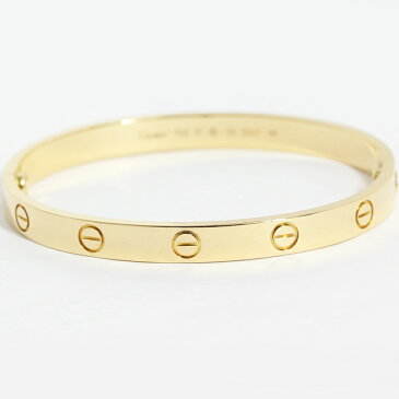 【Cartier】カルティエ ラブブレスレット ブレスレット バングル #17 K18YG イエローゴールド <ドライバー付き>【中古】MJL
