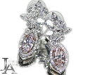 ピンクダイヤモンド 0.632ct 0.6ct ダイヤモンド 2.19ct 0.32ct ダイヤモンドピアス ダイヤピアス 一点物 K18WG K14WG VSクラス VERY LIGHT PURPLISH PINK ベリーライトパープリッシュピンク 色石 金剛石 希少石 レアストーン【中古】【ジュエリー】【送料無料】