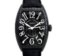 【FRANCK MULLER】フランクミュラー トノーカーベックス ブラッククロコ 8880SC BLK CRO 黒 ブラック 文字盤 SS ステンレス 純正クロコベルト 純正尾錠 メンズ 自動巻き【中古】【送料無料】【腕時計】