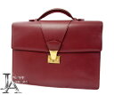 【Cartier】カルティエ マストライン トラディション ブリーフケース ビジネス バッグ ボルド ...
