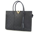 【LOUIS VUITTON】 ルイヴィトン ヴェリトートGM M42883 ブラック 黒 ノワール モノグラム柄 ゴールド金具 ハンド バッグ レザー レディース【中古】【送料無料】【美品】