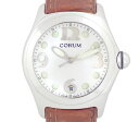 【CORUM】コルム バブル 163.150.20 デイト 白 ホワイト 文字盤 SS ステンレス  ...