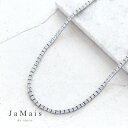 【JaMais】Lumiere -ルミエール- ダイヤモンド 8.59ct ネックレス PT850/PT900 プラチナ ダイヤモンドテニスネックレス フルダイ...