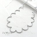 【JaMais】ダイヤモンド 3.63ct ネックレス PT900 プラチナ ダイヤモンドネックレス スカラップデザイン カーブデザイン フルダイヤモンド チョ...