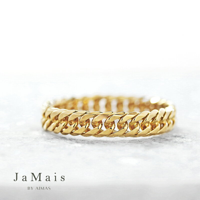 樂天商城 - 【JaMais】 キヘイモチーフ 3.6mm幅 リング 12号 K18YG 18金 イエローゴールド 指輪 喜平リング 地金ジュエリー 地金リング メンズジュエリー ユニセックス ペアリング 男女兼用 彼氏 彼女 シンプル おしゃれ ジャメジュエリー【Original Jewelry】