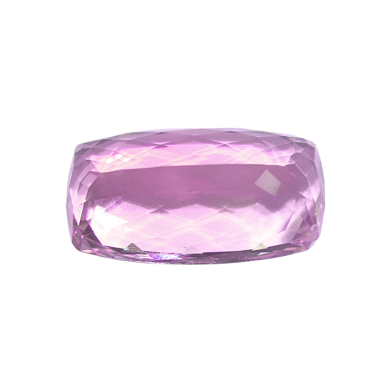 クンツァイト 15.02ct ルース ◆ クッションカット レクタングル スクエアカット リ...