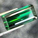 グリーントルマリン 10.784ct ルース ◆ ステップカット 長方形 スクエア 四角 レクタングル オクタゴン グリーントルマリンルース 大粒 10月誕生石 <ソーティング> 裸石【ルース 送料無料】【製品へのオーダー加工承ります】RLY.E