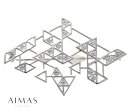 【セール】<作家物> 吉田綾子 ダイヤモンド 1.28ct K18WG 18金ホワイトゴールド ブローチ/ペンダントトップ Ayaco Collection 三角 ダイヤブローチ 幾何学模様 マット加工 艶消し サンドブラスト サテン仕上げ 2WAY 4月誕生石 金剛石 Brandj【中古】【送料無料】RYL.KA(4)