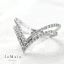 ダイヤモンドリング 【JaMais】Pointu -ポイントゥ- ダイヤモンド 0.44ct リング 13.5号 K18WG ホワイトゴールド 18金 指輪 ダイヤモンドリング ダイヤリング 4月誕生石 金剛石【Original Jewelry】