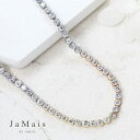 【JaMais】Lumiere -ルミエール- ダイヤモンド 約12.08ct ネックレス PT900/K18PG/K18YG プラチナ/ピンクゴールド/イエロ...