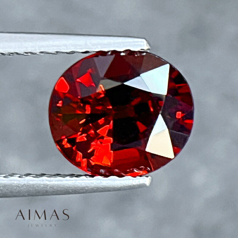 スぺサルティンガーネット 2.65ct ルース ◆ スペサタイトガーネット オーバルカット 楕円 2ctアップ スぺサルティンガーネットルース 1月誕生石 裸石 【ルース 送料無料】RRJZ.MA/BS 【製品へのオーダー加工承ります】