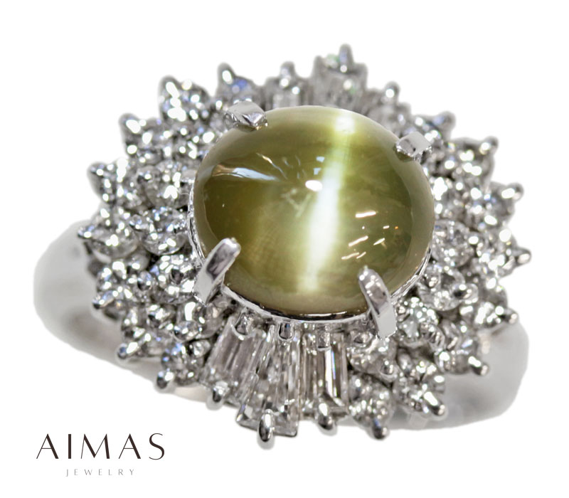 【中古】クリソベリルキャッツアイ3...