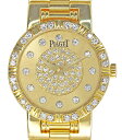 【PIAGET】ピアジェ ダンサー 80564 K81 純正ダイヤベゼル ゴールド 文字盤 K18 YG (750刻印) イエローゴールド ダイヤ文字盤 12Pダイヤインデックス 金無垢 レディース クォーツ【中古】【送料無料】【腕時計】 RGJ.TM