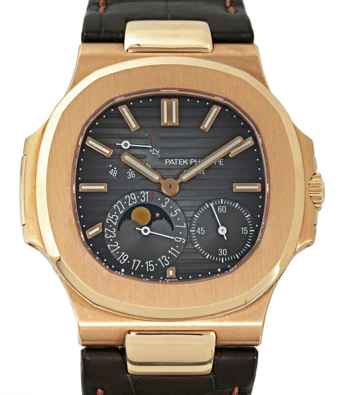 PATEK PHILIPPEۥѥƥåեå 5712R/001 Ρ饹 ѥꥶ ࡼե ֥饦 ʸ 18K RG  ư 󥺡̤ʡ̵ۡۡӻסRRZ.TM