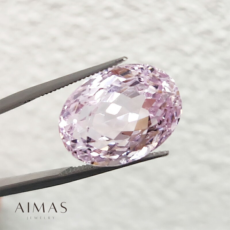 樂天商城 - クンツァイト 12.254ct ルース ◆ オーバルカット 楕円 大粒 裸石 ＜ソーティング＞ 【ルース 送料無料】RRY.TM/BS 【製品へのオーダー加工承ります】