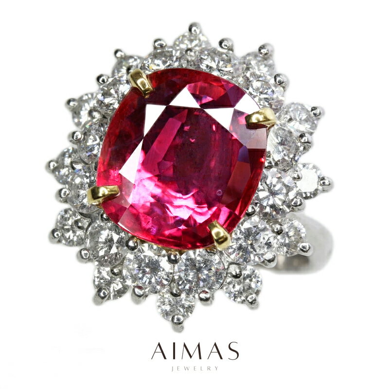 【中古】ルビー3.771ctリング...