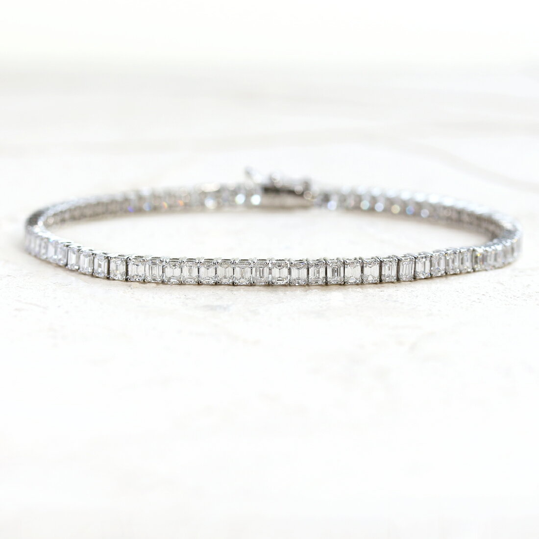 JaMais ダイヤモンド 6.2ct ブレスレット PT900 プラチナ テニスブレスレット フルダイヤモンドブレスレット ダ ains1-10058507 アイマス サンプル画像2