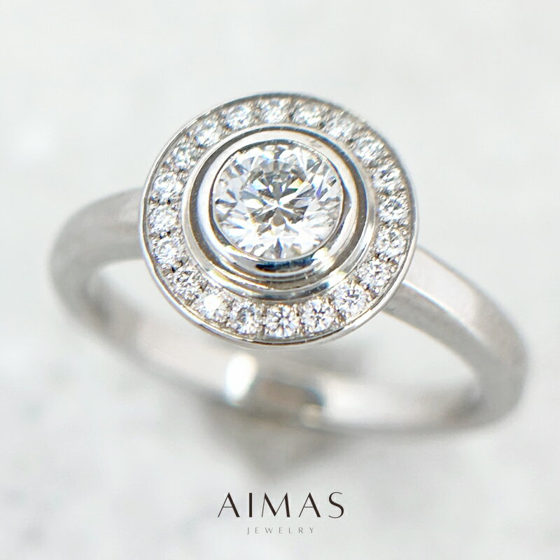 【Cartier】カルティエ ダムール メインダイヤモンド 0.25ct (E VS1 3EXCELLENT) リング #46 6号 PT950..