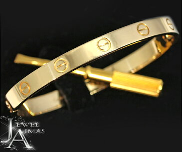 【Cartier】カルティエ ラブブレスレット ブレスレット バングル #17 K18YG イエローゴールド <ドライバー付き>【中古】MJL