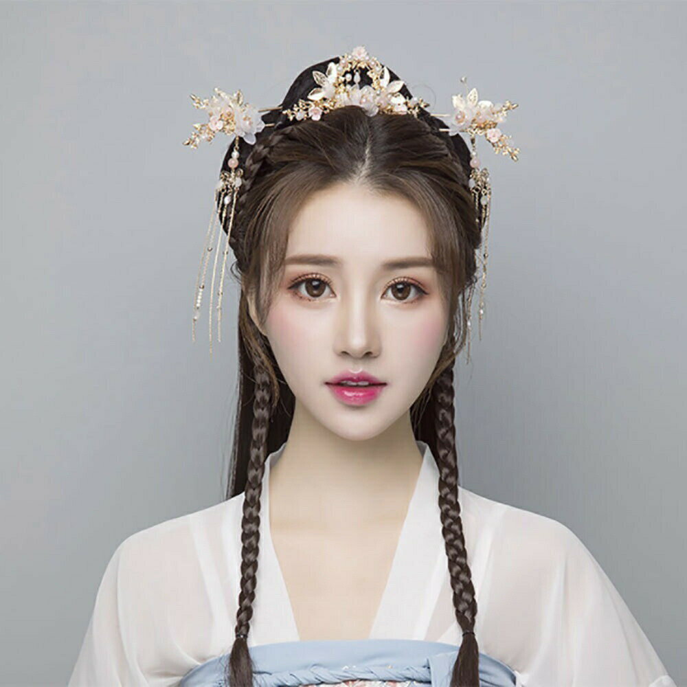 【ランキング1位6冠達成】 ヘアアクセサリー 【7点セット】 花 かんざし 花かんざし 簪 装飾 花魁 おいらん 遊女風 舞妓 芸者風 髪飾り 結婚式 着物 和...