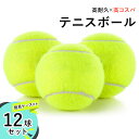 【予約商品】テニスボール テニスボール12個 簡易ケース付き テニスボールセット 練習用ボール 試合用ボール ノンプレッシャーボール テニス練習球 テニス部 テニス用品 中学 高校 部活 社会人 サークル クラブ 大会 スクール用 テニススクール 練習球セット 球出し用 練習球