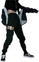 【在庫限り】 ダンス衣装 ナイロンパンツ スケーター ステージ衣装 ダンス 衣装 ボトムス ストリート HIPHOP 原宿 派手 透け編み セクシー ウェア メ...