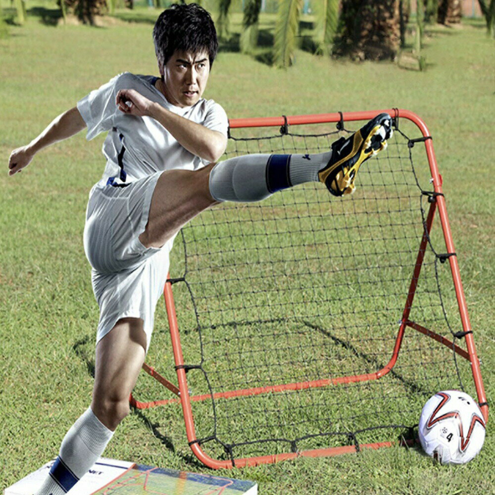 【人気商品】【在庫限り】【訳あり傷あり】リバウンドネット リバウンダー rebound スポーツ サッカー 球技 室内 屋外兼用 リバウンド フットサル 野球 練習 トレーニング 野球練習 フットボール ネット トレーニング用 ネット キック練習 網 多機能 組立式 子供 大人