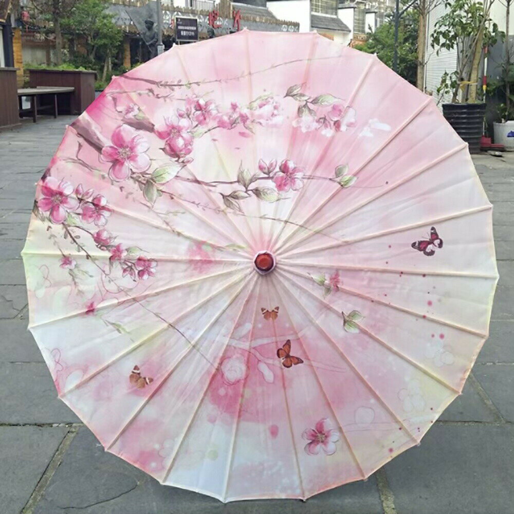 傘 和傘 桜 蝶々 蝶 バタフライ 日傘専用 和風傘 かさ 木製 和風 和柄 レディース UVカット SNS 撮影用 アンブレラ ゴシック クラシック 日傘 婦人傘 パラソル クラシカル ゆめかわ 遮光 女性 男性 レトロ 軽量 個性のサムネイル