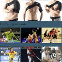 【ランキング1位4冠達成】 肩サポーター スポーツ 左肩 フリーサイズ 男女兼用 ショルダー サポーター 肩用サポーター 肩のサポーター 四十肩 五十肩 肩固定...