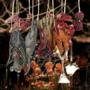 【在庫限り】【人気商品】 ハロウィン 手or足orネズミorコウモリ 蝙蝠 ゾンビ 骨 置物 吊り下げ ホラー リアル 本格的 誕生日 飾り付け 室内 傷 スカー 仮装 クリスマス用品 怖い 恐怖 骨 ボーン 渋い かわいい