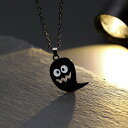【在庫限り】ネックレス ゴースト ghost ハロウィン おばけ アクセサリー メンズ レディース ユニセックス ジュエリー スタイル お洒落アイテム レディー...