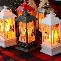 照明 ランタン クリスマス LEDランタン サンタ ポータブルランタン ホワイトorレッド ボタン電池式ライト LEDランプ クリスマス装飾用 クリスマスパーティー ガーデン屋外 クリスマス Xmas Christmas LED 光 光る ランタン ランプ 装飾