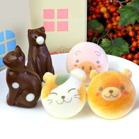 ホワイトデー プレゼント お絵かきマカロン & ねこ チョコレート 5個 家箱入り | スイーツ ギフト 詰め合わせ かわいい 誕生日プレゼント 動物 猫 お菓子 ネコ アニマル バレンタインデー お返し チョコ 友チョコ 小分け 個包装 女の子 子供 小学生 会社 配る 女子 同僚